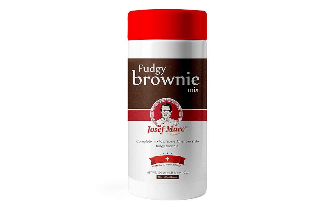 Josef Marc Fudgy Brownie Mix    Plastic Bottle  400 grams